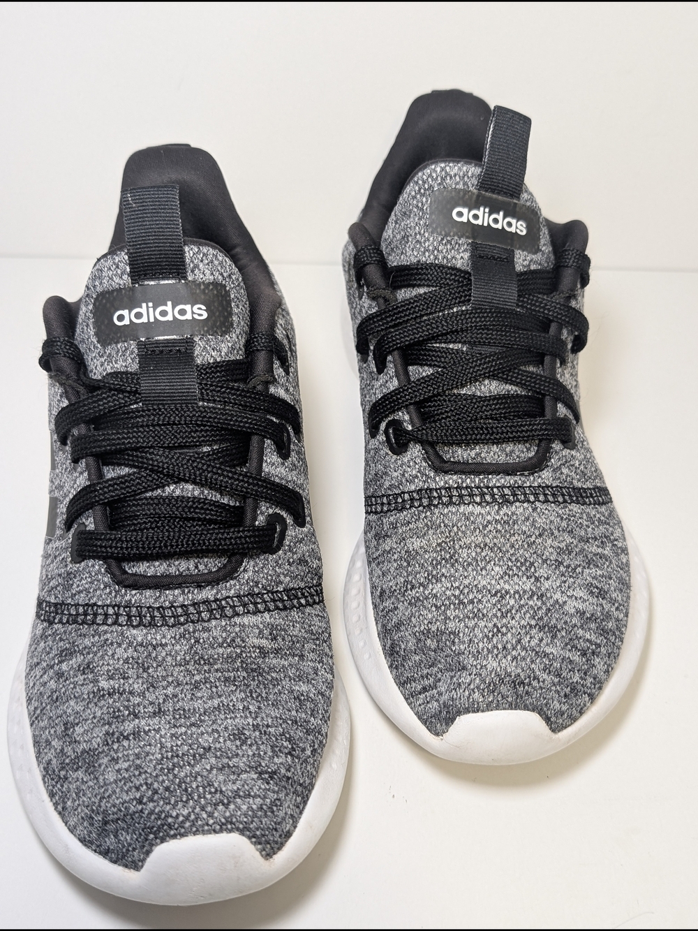 Adidas Women's Puremotion Cloudfoam Running Shoes Grey Black Size 6 - Picture 4 of 9